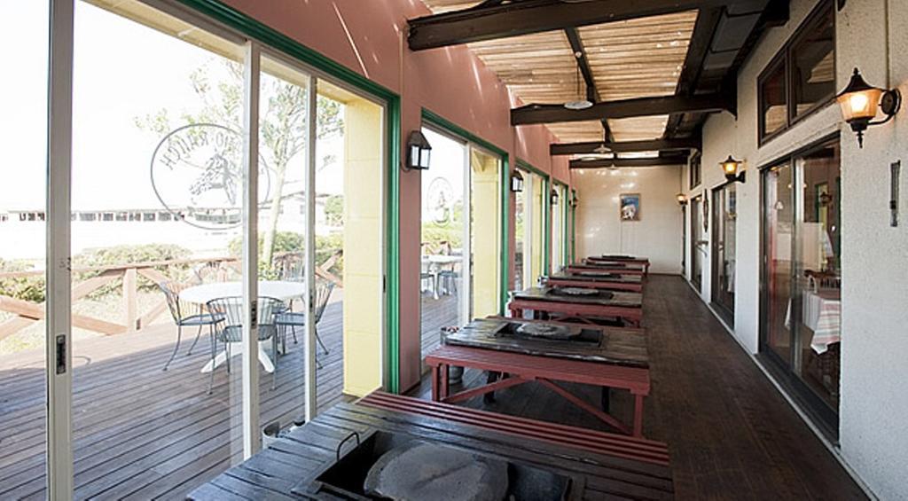 Gasthaus El Patio Ranch Aso Exterior foto